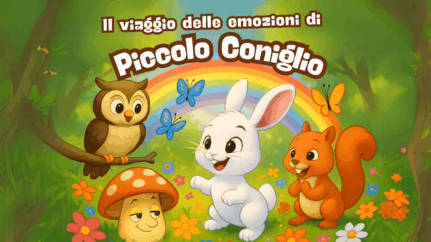 Storie per bambini - Il Viaggio delle Emozioni di Piccolo Coniglio