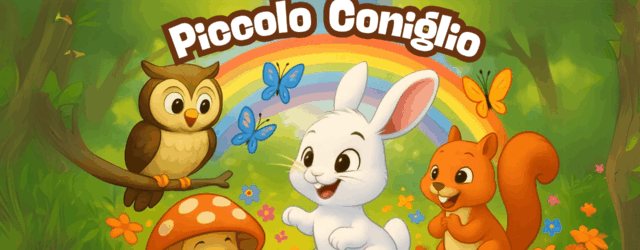 Storie per bambini - Il Viaggio delle Emozioni di Piccolo Coniglio